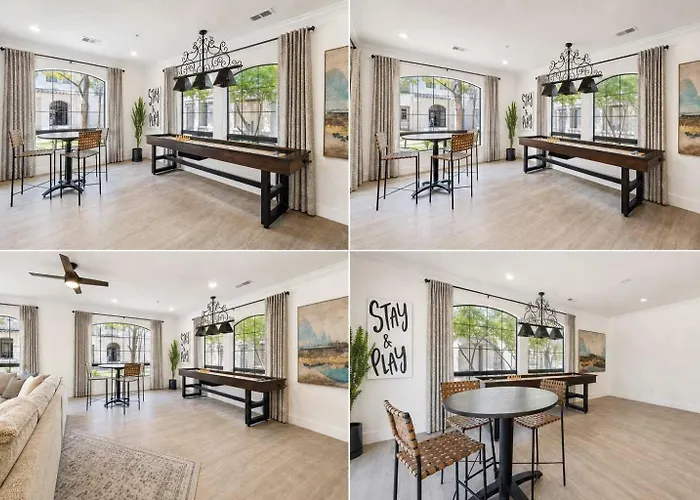 Apartment Boulevard Quiet Modern 1br With Pickleball Pool Parking & Gym *